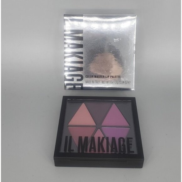 IL Makiage Color Master Lip Palette - 6-Shade Lip Color Palette - Picture 2 of 9